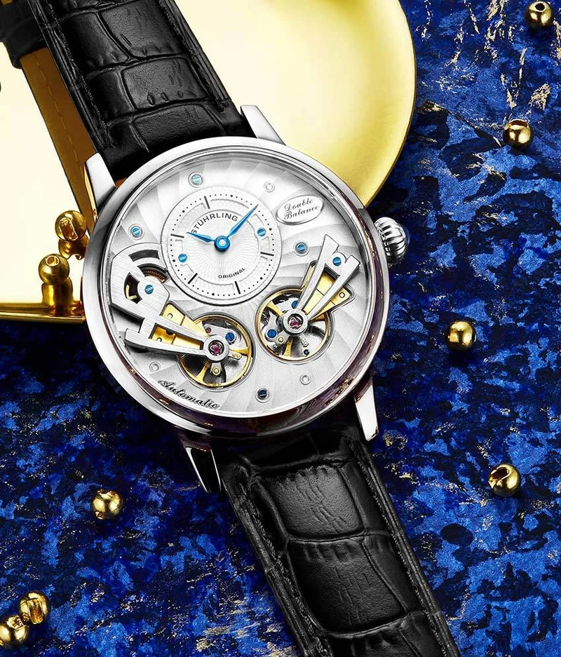 Stührling Sagittarian 740 Automatic 45mm Skeleton