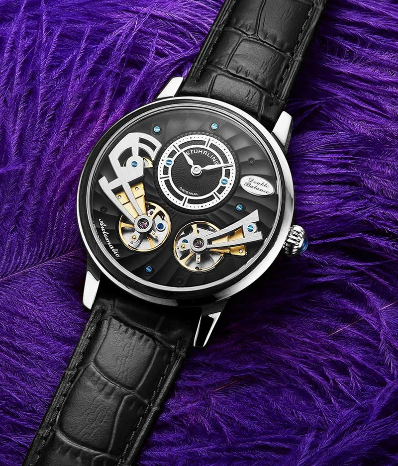 Stührling Sagittarian 740 Automatic 45mm Skeleton