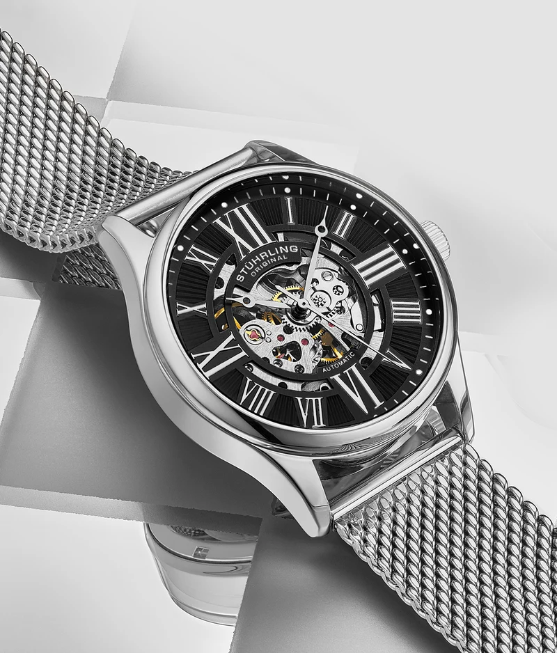 Stührling Atrium Elite 747M Automatic 42mm Skeleton