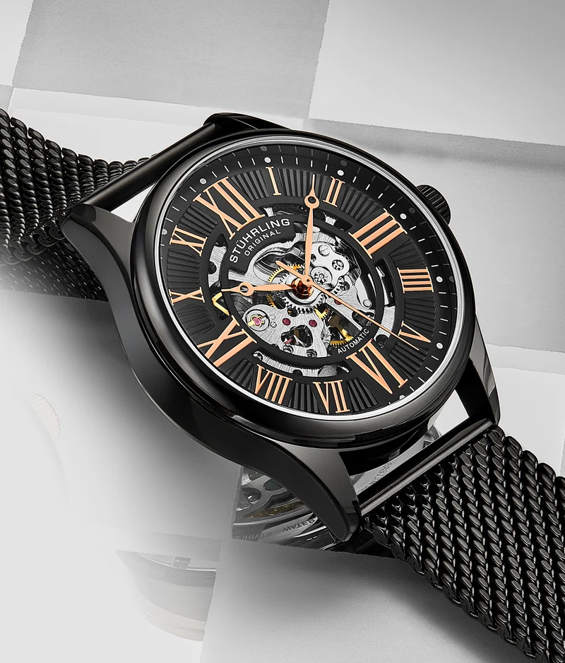 Stührling Atrium Elite 747M Automatic 42mm Skeleton