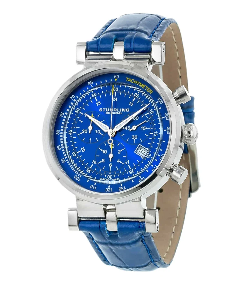 Stührling Trackmaster 211 Quartz 42mm Chronograph