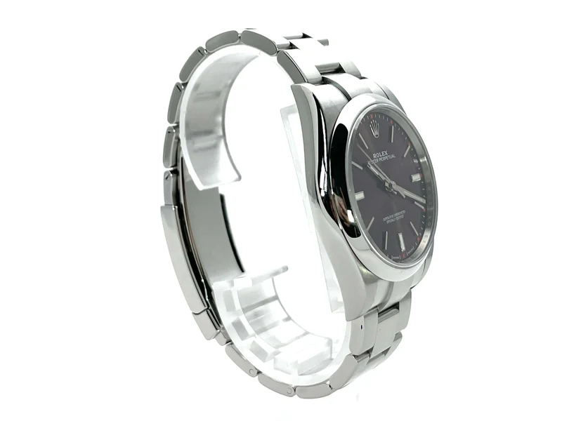 Rolex Oyster Perpetual 39 red grape 114300 aus 2018