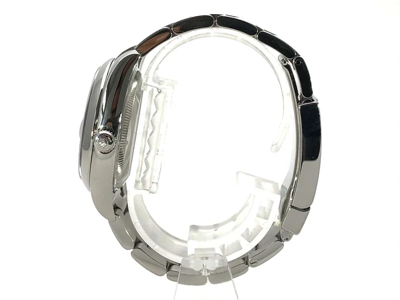 Rolex Oyster Perpetual Date 34 115200 Silber LC100 aus 2011