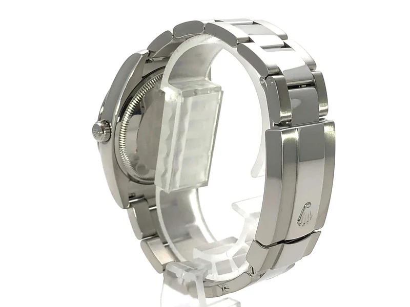 Rolex Oyster Perpetual Date 34 115200 Silber LC100 aus 2011
