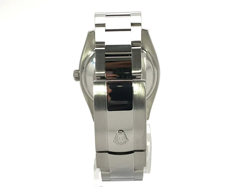 Rolex Oyster Perpetual Date 34 115200 Silber LC100 aus 2011