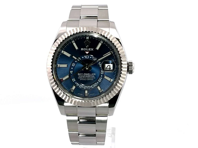 Rolex Sky-Dweller 326934 Blau aus 08-2019