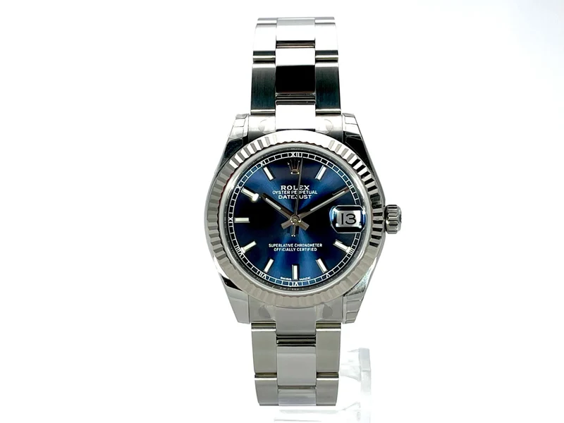 Rolex Oyster Datejust 31 178274 Blau aus 2021