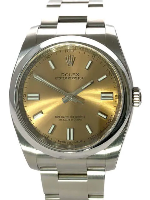 Rolex Oyster Perpetual 36 116000 white grape verklebt 2020