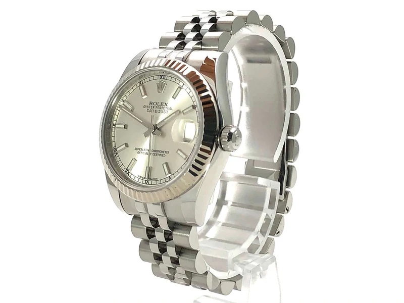 Rolex Oyster Datejust 31 178274 Silber Jubile-Band LC100 aus 2019 ungetragen
