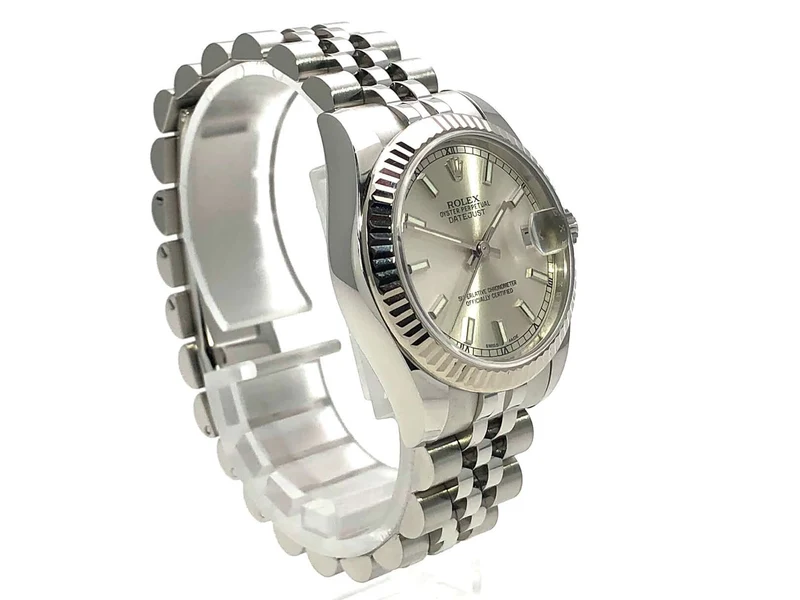 Rolex Oyster Datejust 31 178274 Silber Jubile-Band LC100 aus 2019 ungetragen