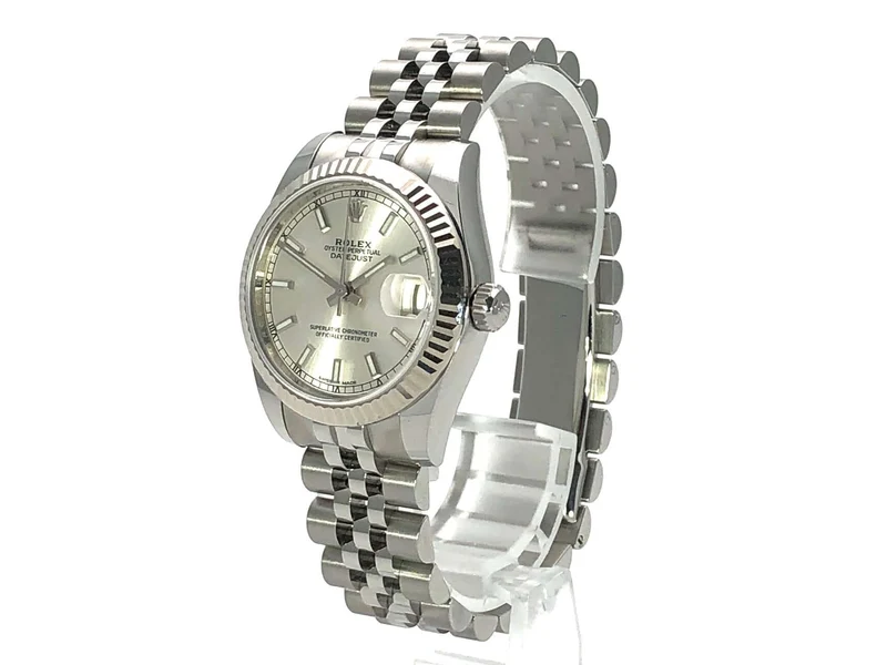 Rolex Oyster Datejust 31 178274 Silber Jubile-Band aus 2020
