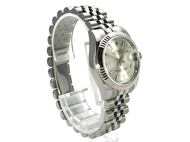 Rolex Oyster Datejust 31 178274 Silber Jubile-Band aus 2020