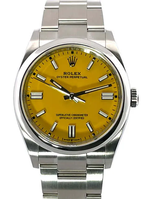 Rolex Oyster Perpetual 36 126000 Gelb