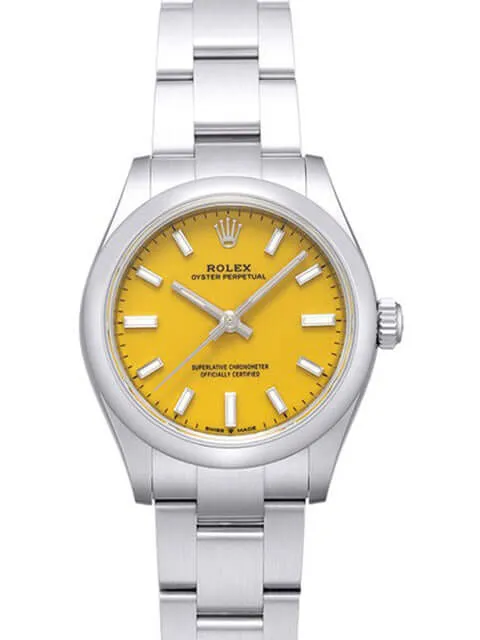 Rolex Oyster Perpetual 31 Ref. 277200 Gelb