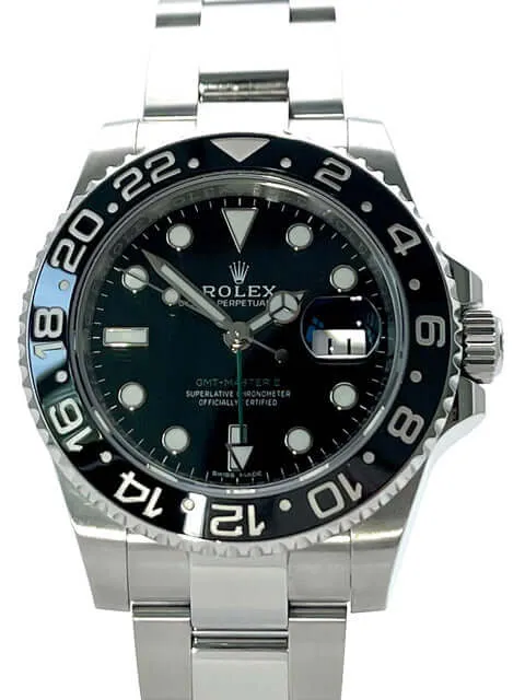 Rolex GMT-Master II Edelstahl 116710LN aus 10-2019