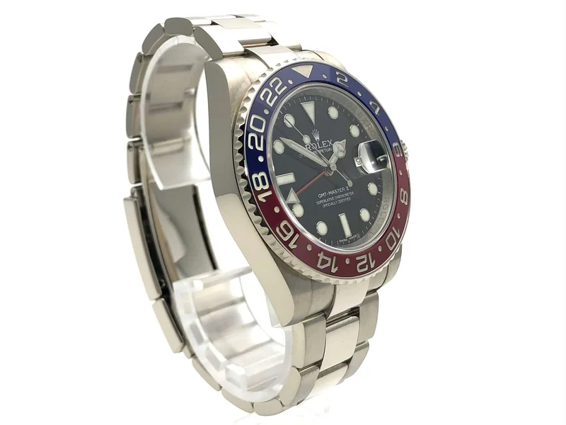 Rolex GMT Master II Weißgold 116719BLRO aus 2016