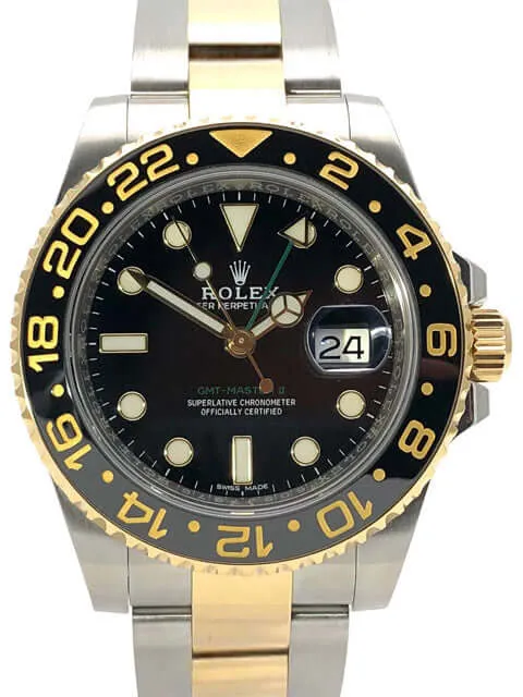 Rolex GMT-Master II 116713LN aus 2018 ungetragen