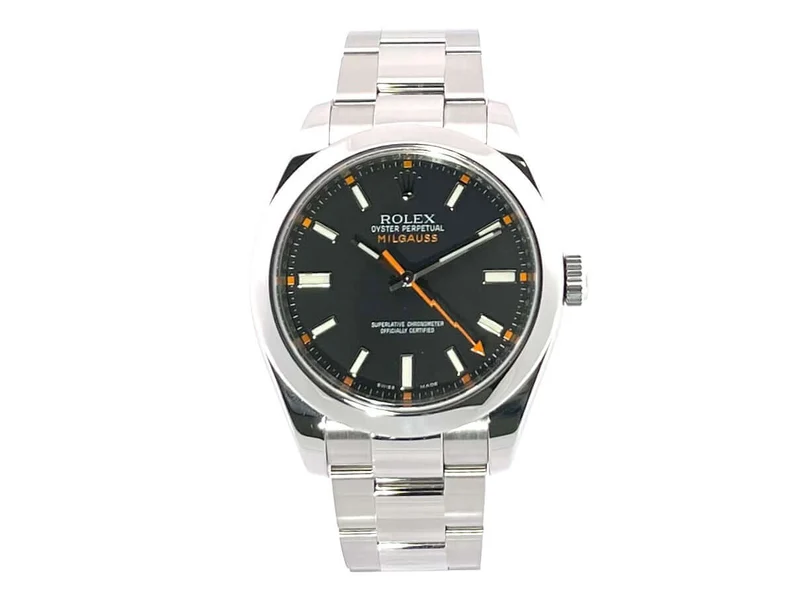 Rolex Milgauss 116400 schwarzes Zifferblatt
