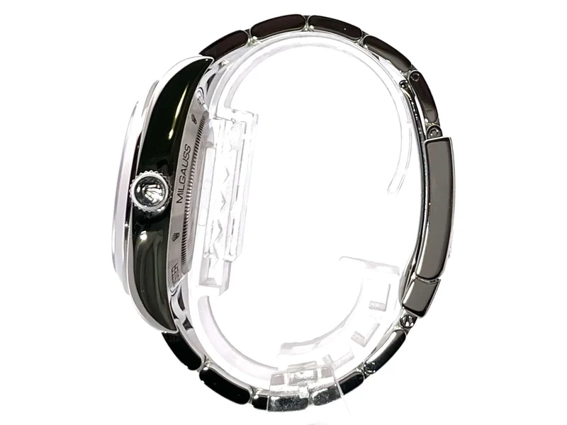 Rolex Milgauss 116400 weißes Zifferblatt aus 2010 LC100