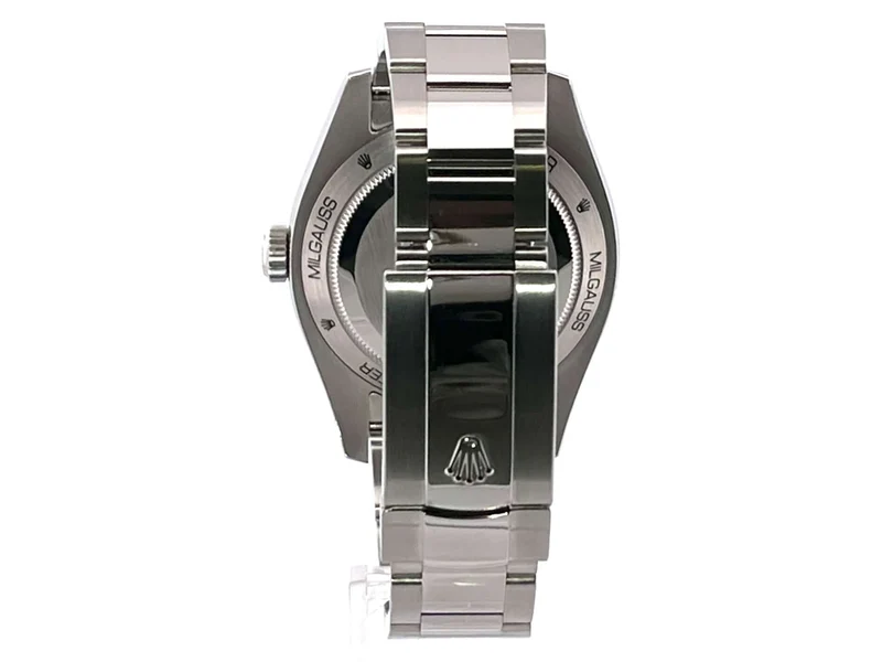 Rolex Milgauss 116400 weißes Zifferblatt aus 2010 LC100