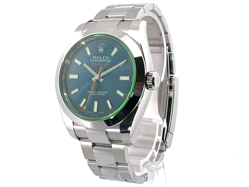 Rolex Oyster Perpetual Milgauss 116400GV Blue aus 2016
