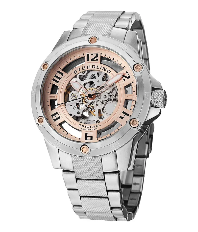 Stührling Zolara Engine Elite 795 Automatic 50mm Skeleton