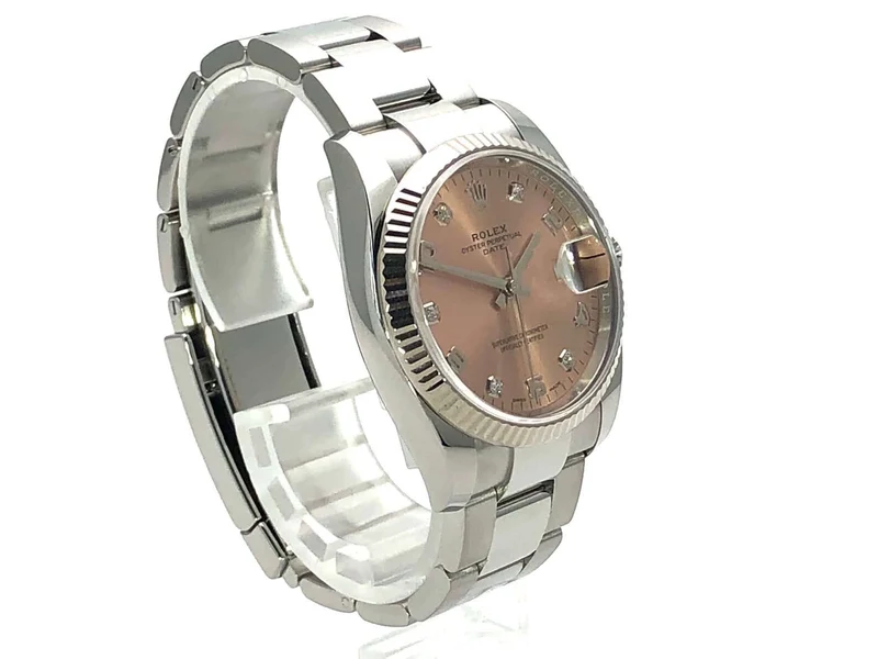 Rolex Oyster Perpetual Date 34 115234 Pink DIA ungetragen 2019 LC100