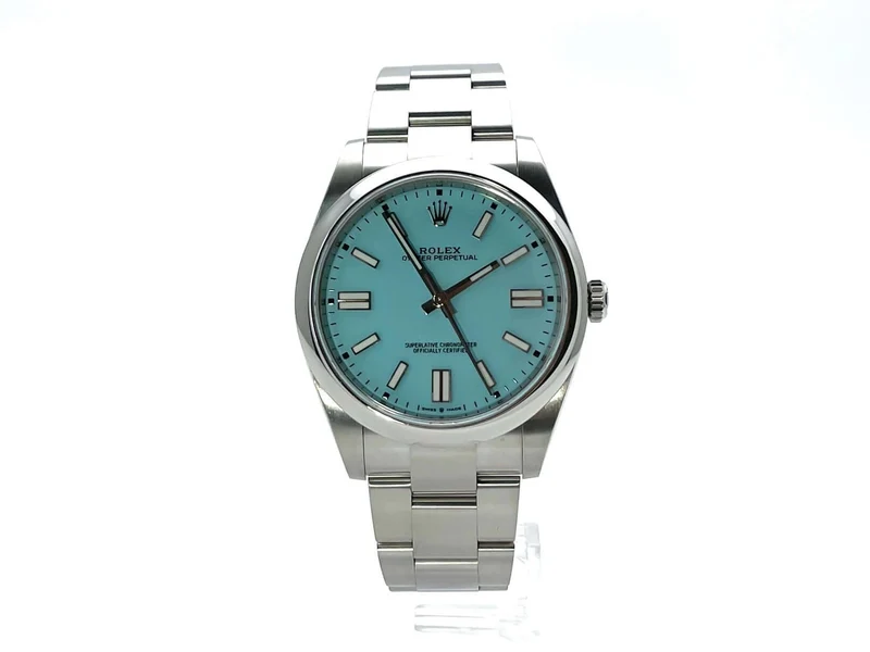 Rolex Oyster Perpetual 41 Ref. 124300 Türkisblau