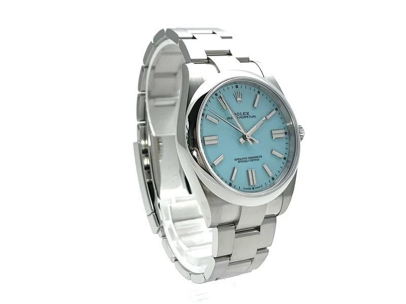 Rolex Oyster Perpetual 41 Ref. 124300 Türkisblau