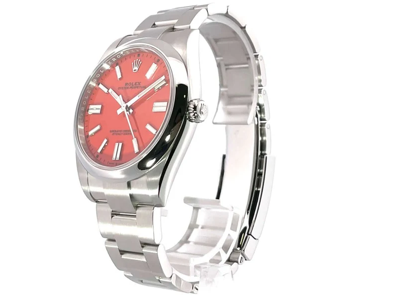 Rolex Oyster Perpetual 41 Ref. 124300 Korallenrot