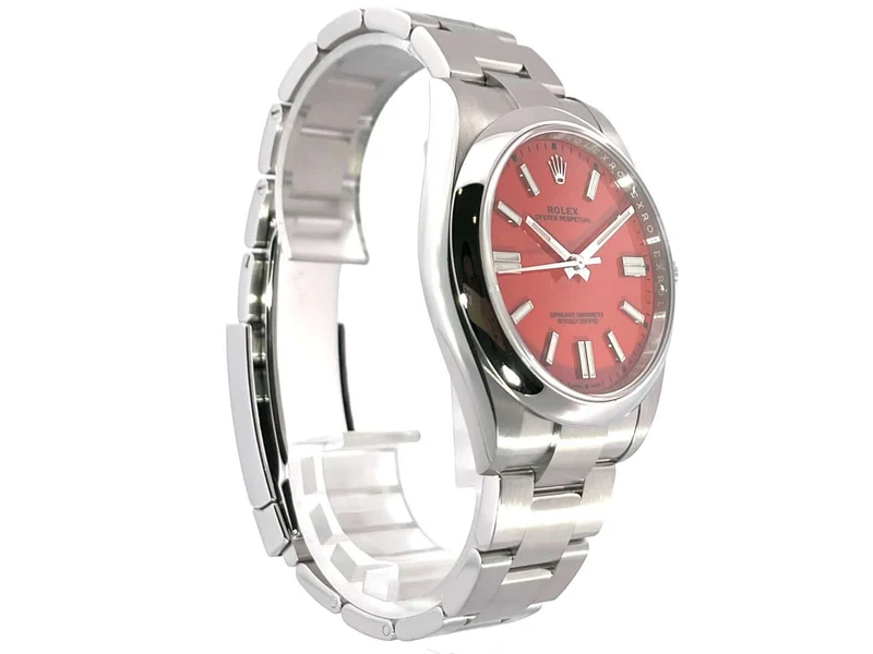 Rolex Oyster Perpetual 41 Ref. 124300 Korallenrot
