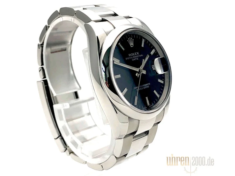 Rolex Oyster Perpetual Date 34 115200 Schwarz aus 2016