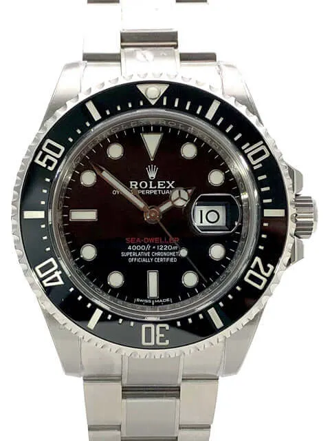 Rolex Sea-Dweller Ref. 126600 aus 2017 MK1 LC100 verklebt
