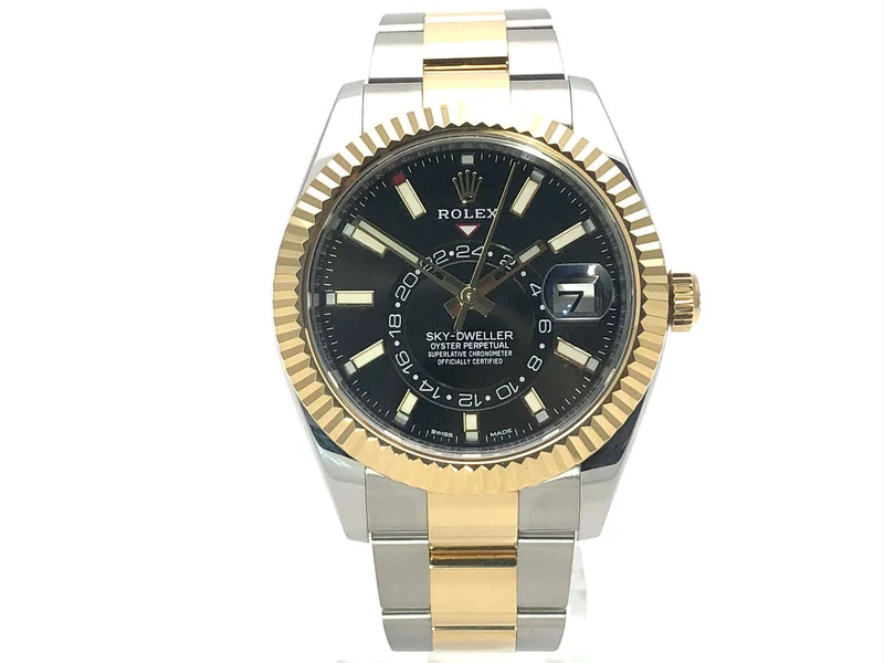 Rolex Sky-Dweller 326933 Schwarz aus 2018 ungetragen