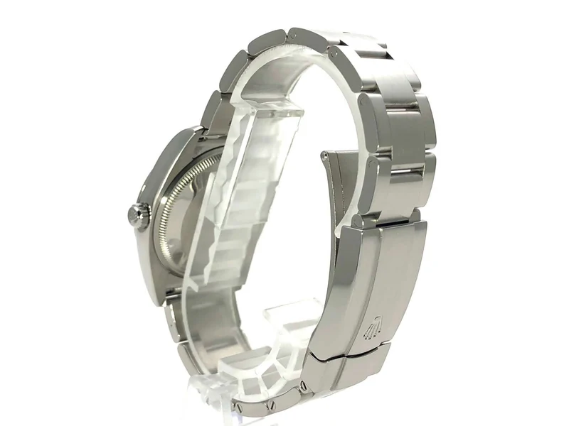 Rolex Oyster Perpetual 34 Weiß Arabisch 114200 aus 2020 LC100