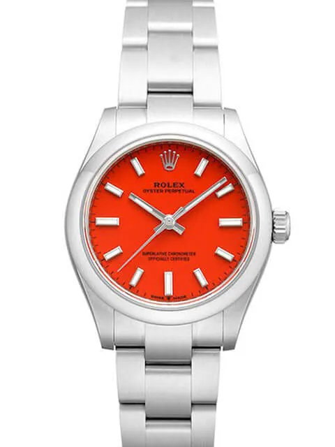 Rolex Oyster Perpetual 31 Ref. 277200 Korallenrot