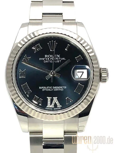 Rolex Oyster Datejust 31 Ref. 178274 Blau DIA