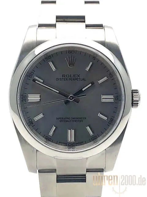 Rolex Oyster Perpetual 36 116000 Stahlfarben aus 2017