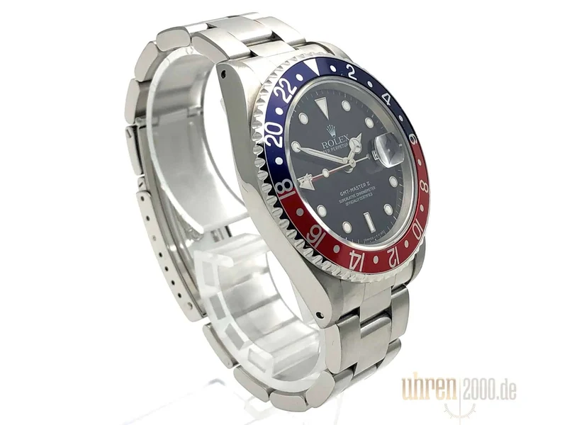 Rolex GMT Master II Ref. 16710 Pepsi aus 1996 LC100