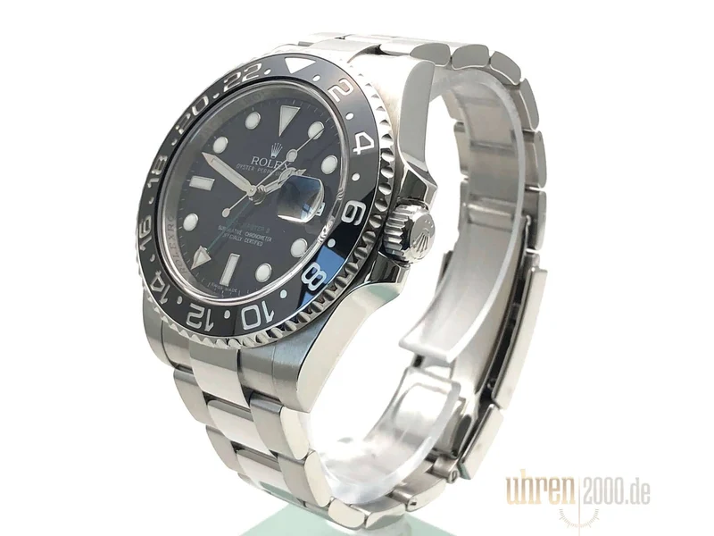 Rolex GMT-Master II Edelstahl 116710LN aus 2010 LC100