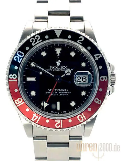 Rolex GMT Master II Ref. 16710 aus 1996 LC100