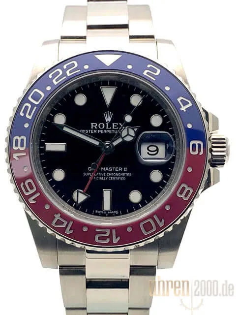 Rolex GMT Master II Weißgold 116719BLRO aus 2014 LC100
