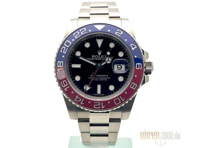 Rolex GMT Master II Weißgold 116719BLRO aus 2014 LC100
