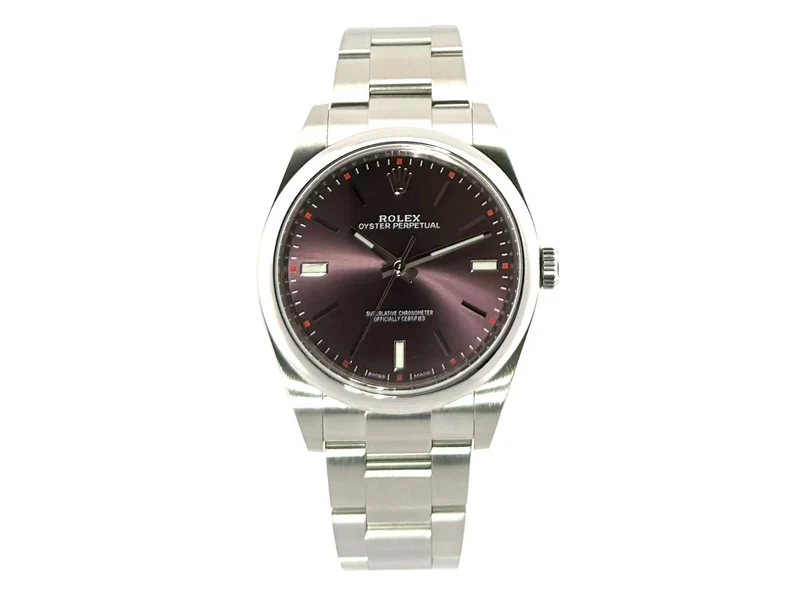 Rolex Oyster Perpetual 39 red grape 114300