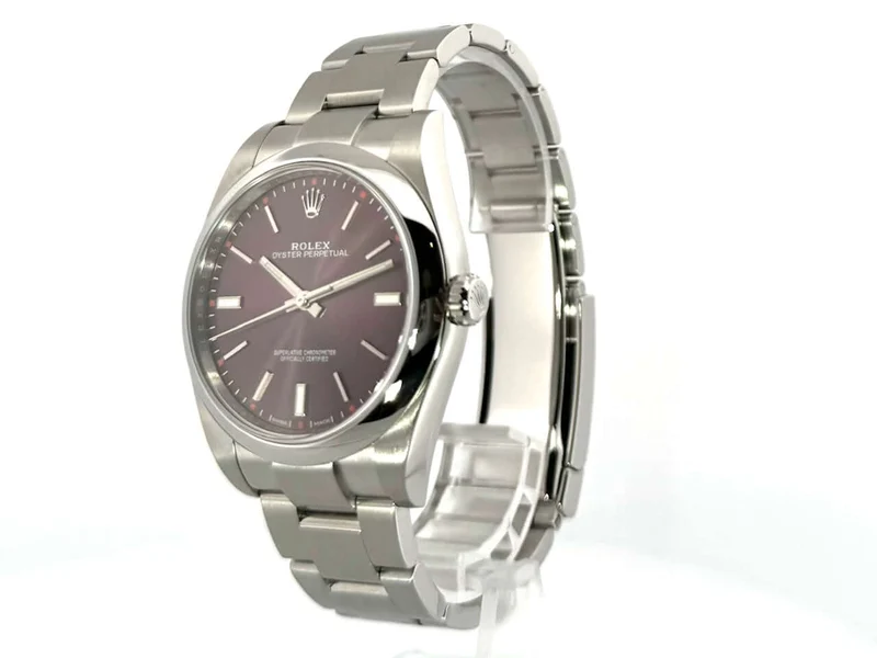 Rolex Oyster Perpetual 39 red grape 114300