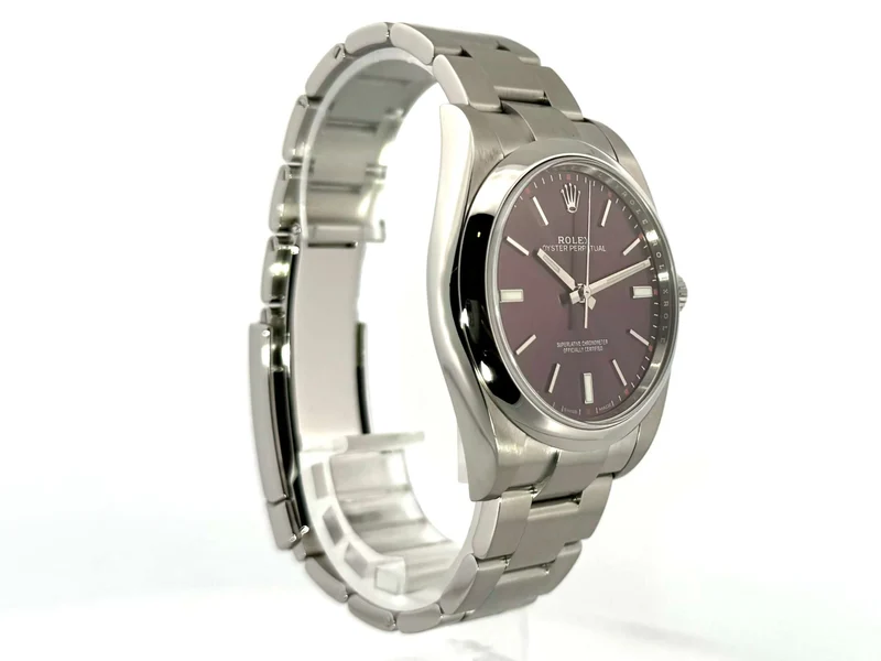 Rolex Oyster Perpetual 39 red grape 114300