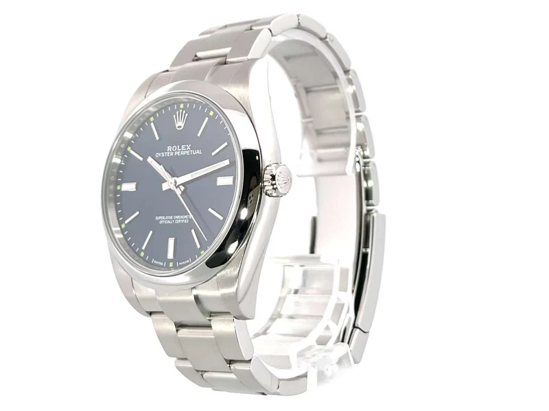 Rolex Oyster Perpetual 39 114300 Blau