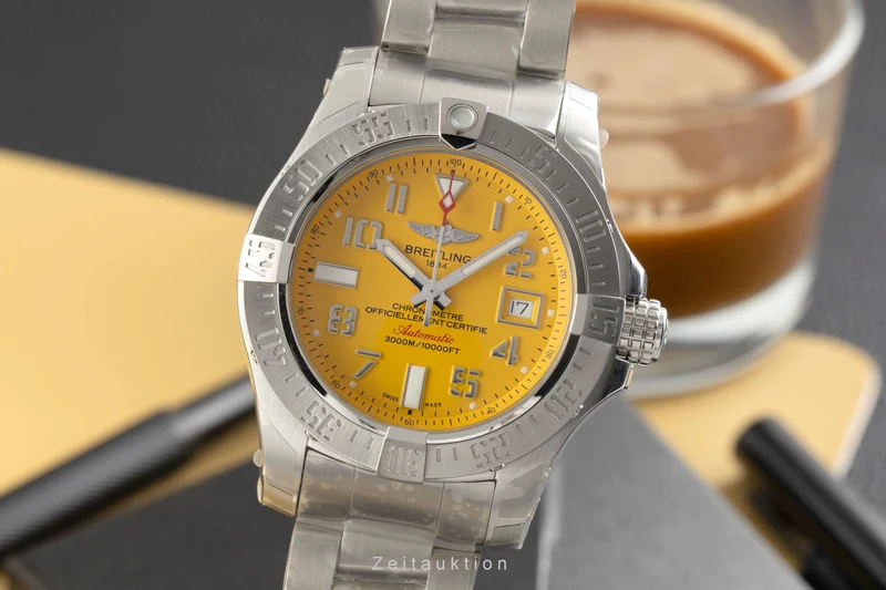 Breitling Avenger Seawolf steel automatic men's watch A17331101I1A1 [2602097]