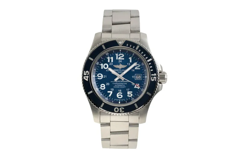 Breitling Superocean steel automatic men's watch A17392 [2600523]