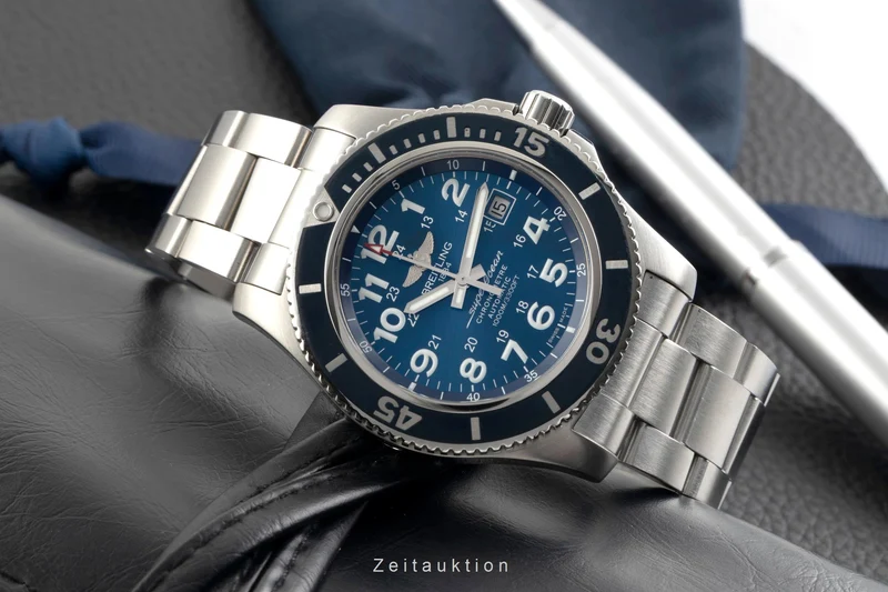 Breitling Superocean steel automatic men's watch A17392 [2600523]
